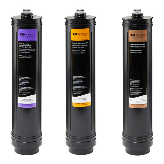 Kinetico K5+ -Bundle = Pre Post and Mineral Filter Cartridges Delivery included