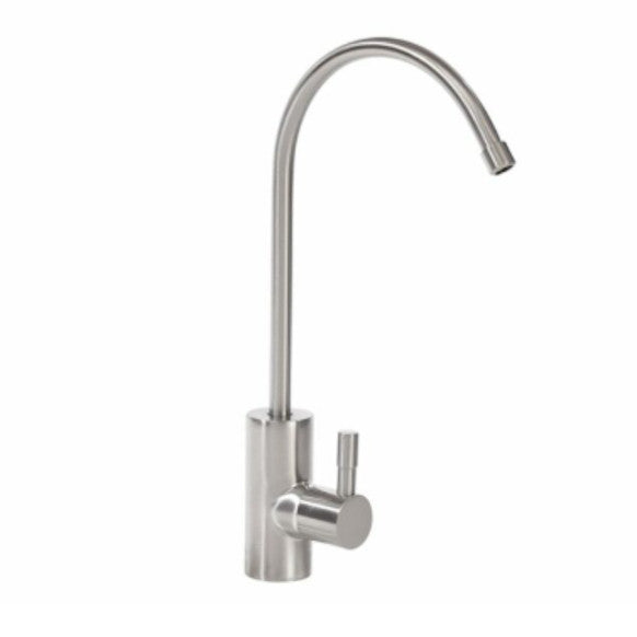 Mini Robin Quarter turn tap – Brushed Nickel