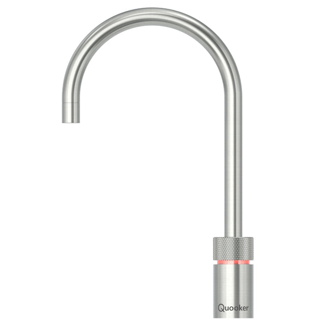 Quooker Nordic Round Single Tap Stainless Steel